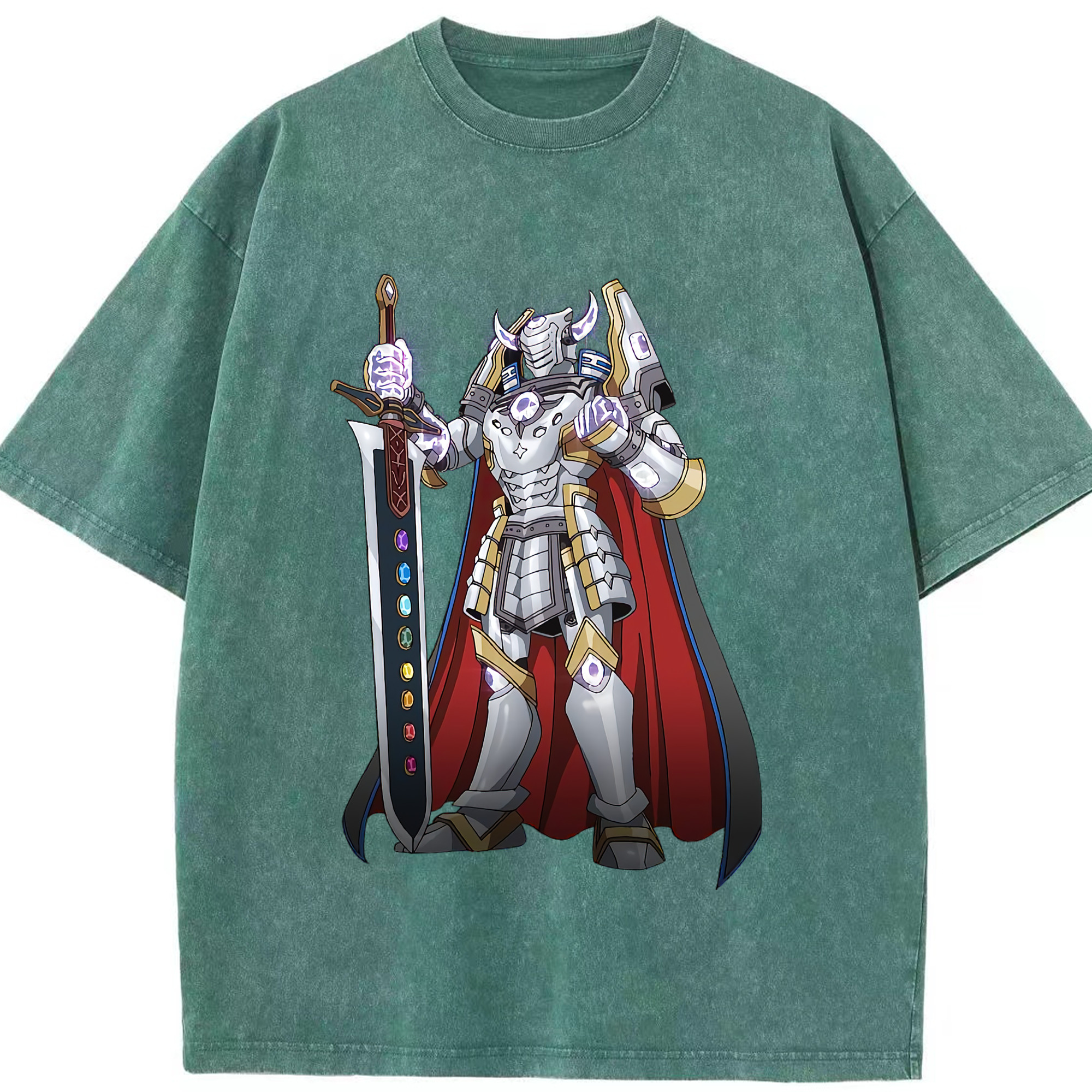 （画像用） 遊☆戯☆王 Yu-Gi-Oh! 綿100% ヴィンテージ風 半袖Tシャツ（フロントプリント）